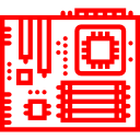 electronic-red electronic